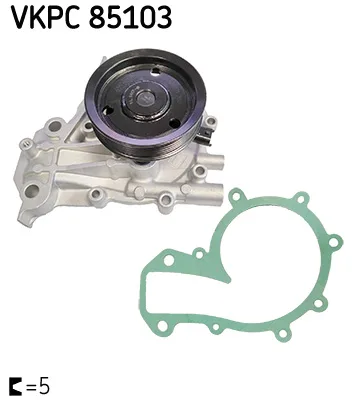 Водна помпа, охлаждане на двигателя SKF